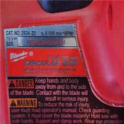 HOUSTON LOCATION - AS-IS Milwaukee M18 FUEL 7-1/4 Inch Circular Saw (Bare Tool)