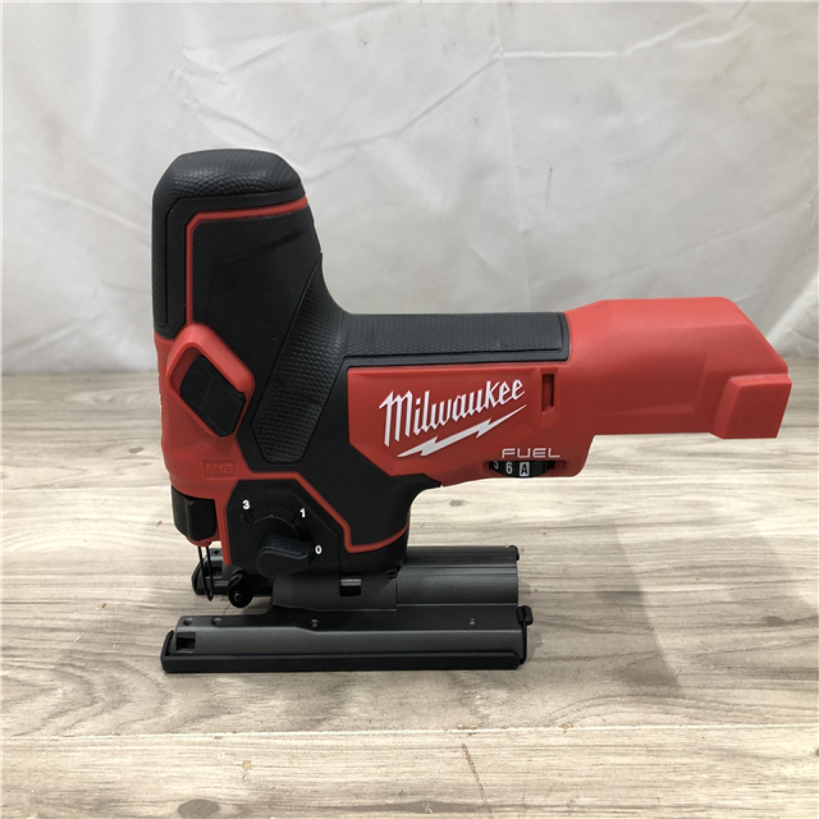 AS-IS Milwaukee M18 FUEL 18 Volt Lithium-Ion Barrel Grip Cordless Jig Saw (Bare Tool)