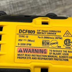 AS-IS DEWALT Atomic 20V Max Lithium-Ion Brushless Cordless Compact 1/4 in. Impact Driver Kit