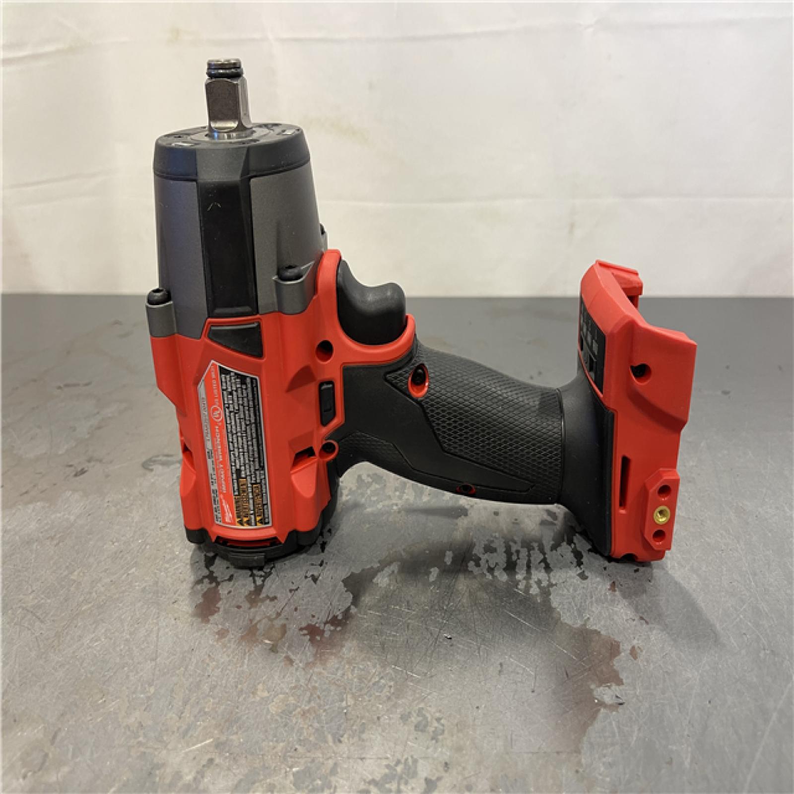 AS-IS - Milwaukee M18 FUEL Gen-2 18V Lithium-Ion Brushless Cordless Mid Torque 1/2 in. Impact Wrench w/Friction Ring