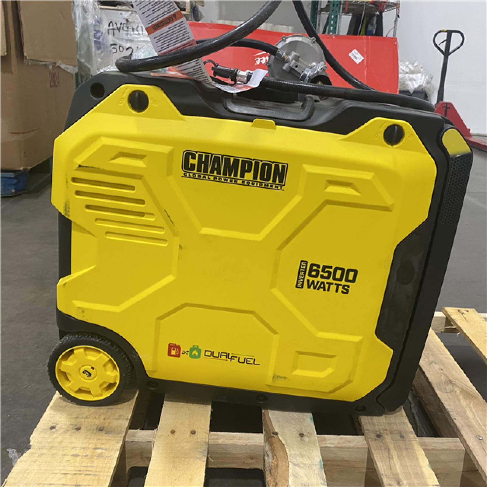 Dallas Location - As-Is Champion 201532 6500W Dual Fuel Inverter Generator