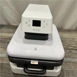 AS-IS HTVRONT 1500W 15x15 White Auto Heat Press Machine