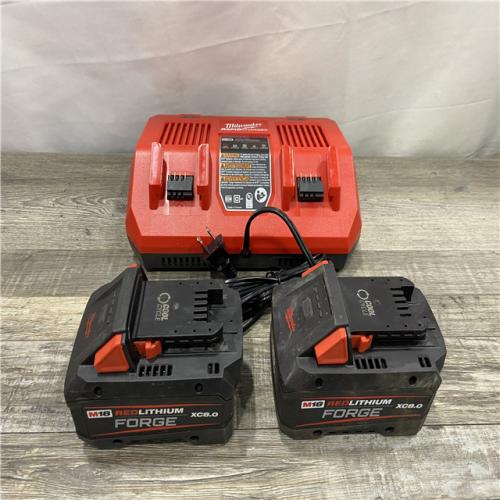 AS-IS Milwaukee 18-Volt Lithium-Ion REDLITHIUM FORGE Starter Kit
