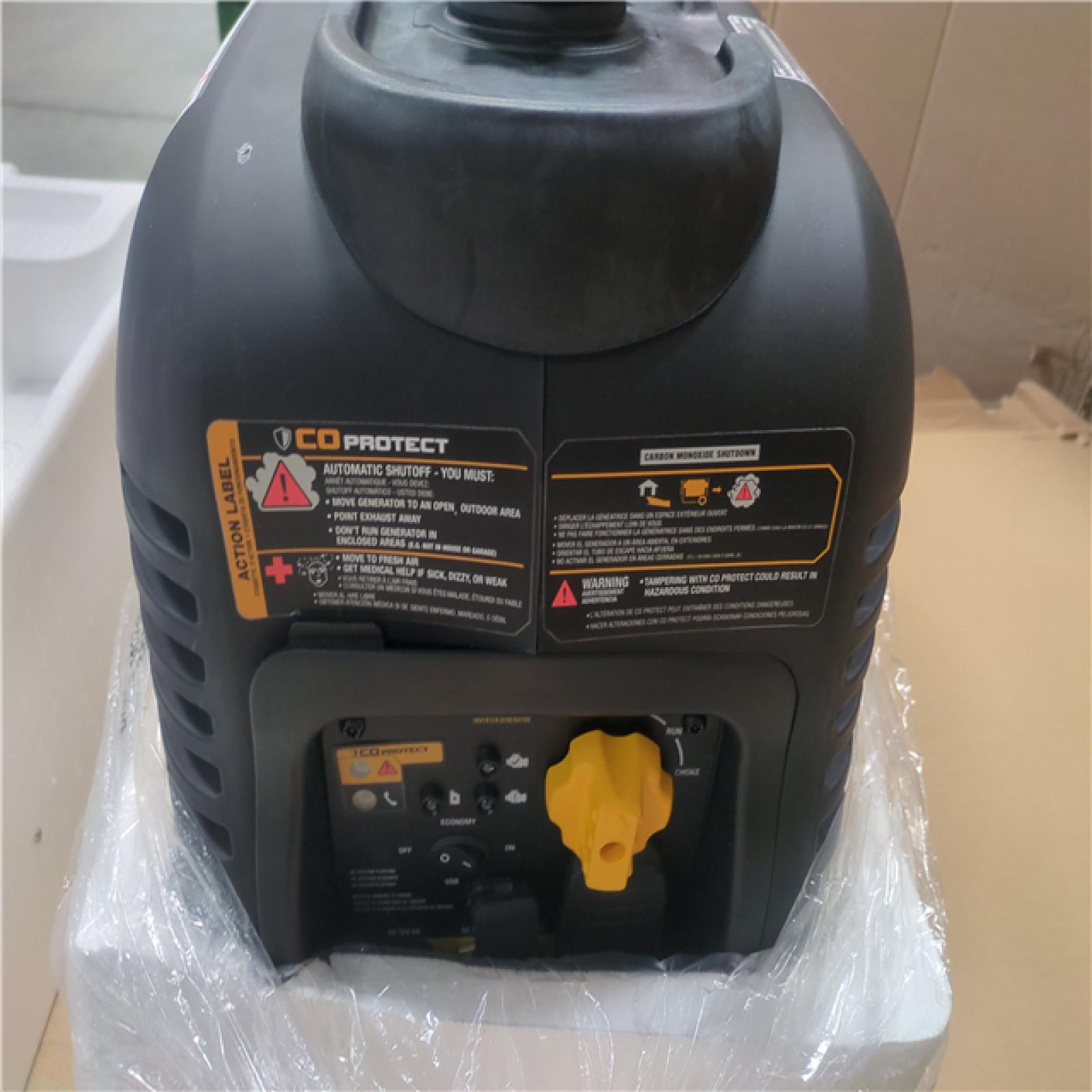 CALIFORNIA AS-IS DEWALT 2500W INVERTER GENERATOR