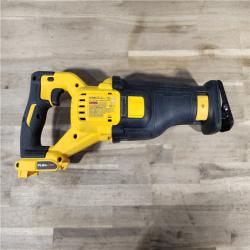 HOUSTON LOCATION - AS-IS DeWalt DCS389B FLEXVOLT 60V MAX Cordless Brushless Reciprocating Saw (Tool-Only)