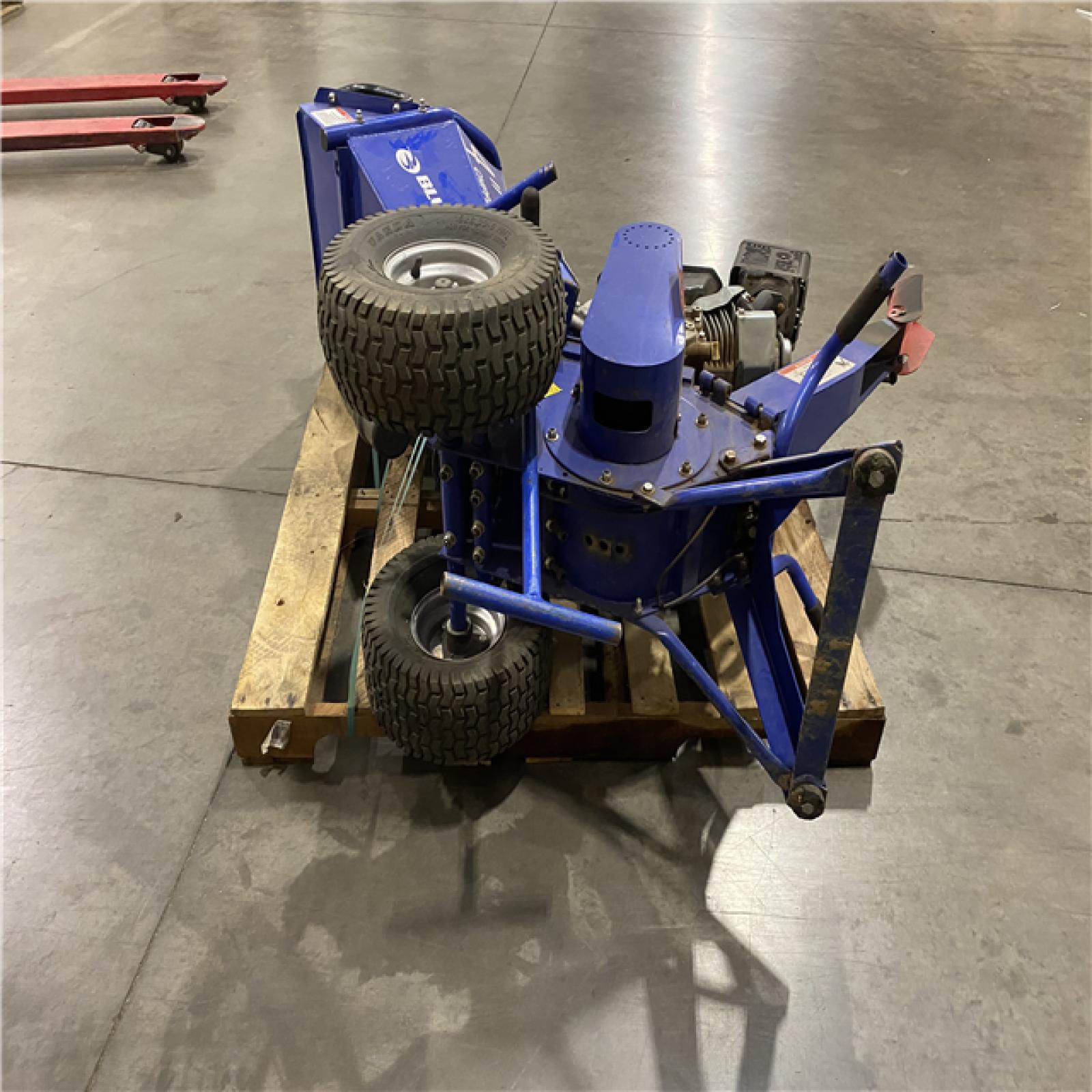 Dallas Location - As-Is Bluebird 4 in. 13 HP Gas Powered Chipper Shredder