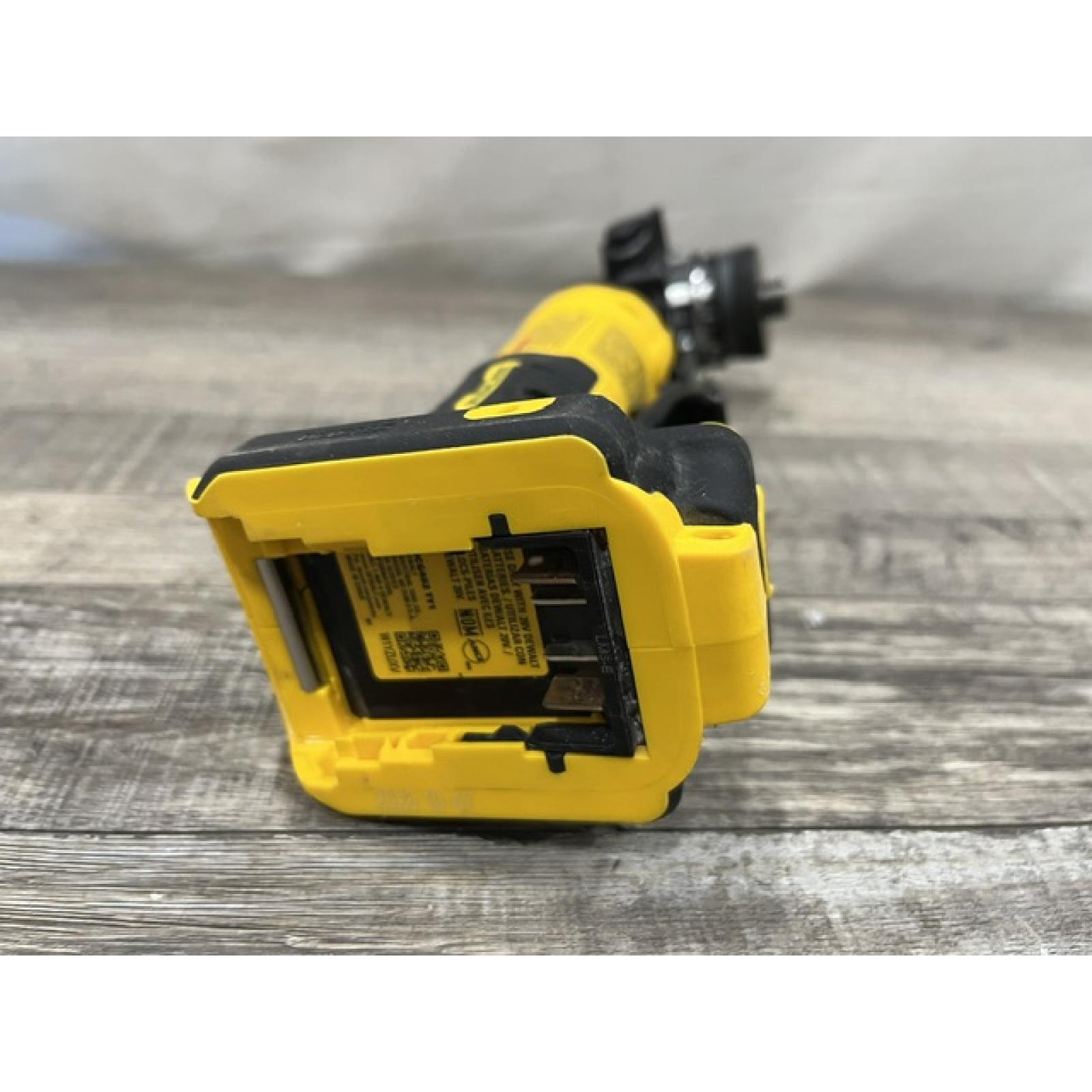 AS-IS DEWALT ATOMIC 20V MAX Cordless 4-1/2 in. Angle Grinder with Paddle Switch (Tool Only)