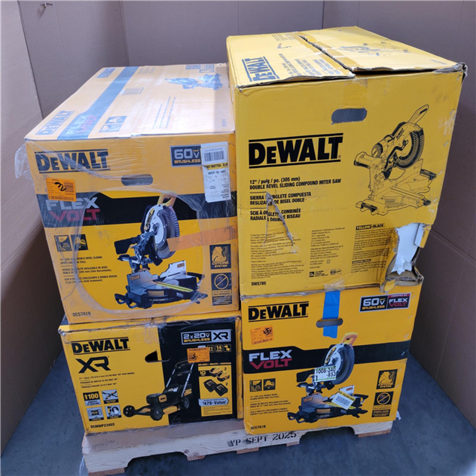 CALIFORNIA AS-IS TOOL PALLET