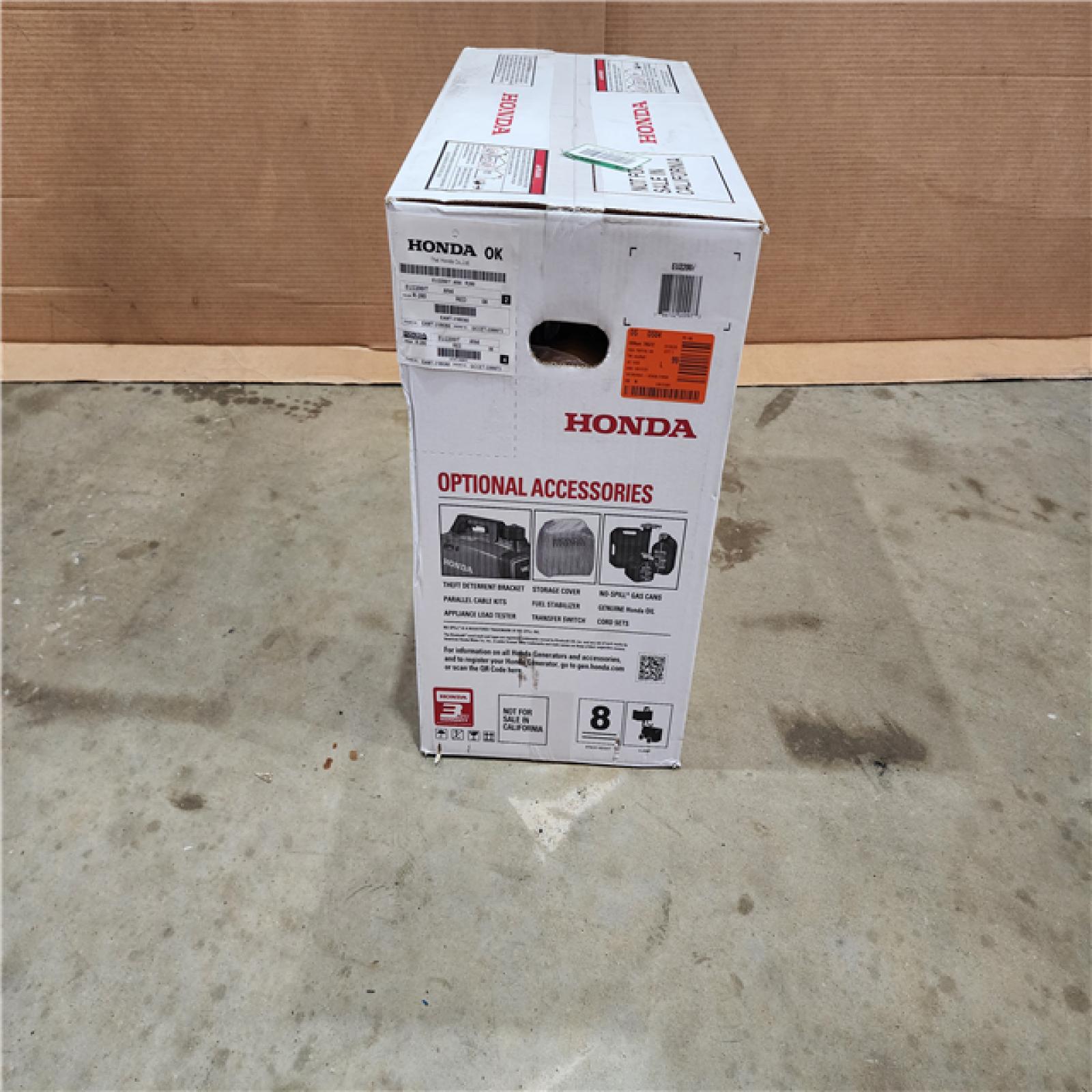 HOUSTON LOCATION - AS - IS HONDA INVERTER EU2200i GENERATOR (LIKE NEW)