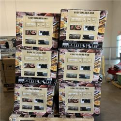 DALLAS LOCATION - DALLAS LOCATION - OKLAHOMA JOE'S Bronco 18 in. Heavy Duty Charcoal Drum Smoker and Grill with 284 sq. in. Cooking Area in Black PALLET-(6 UNITS)