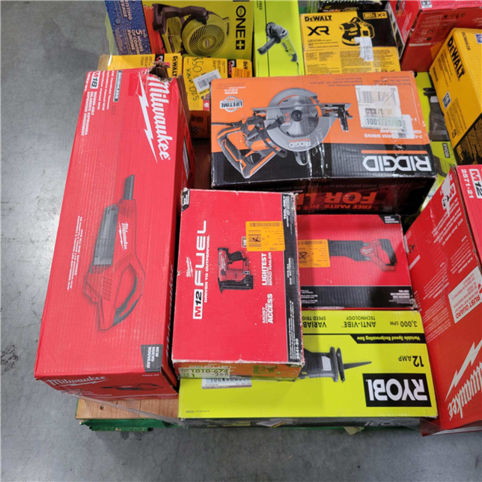 CALIFORNIA AS-IS TOOL PALLET