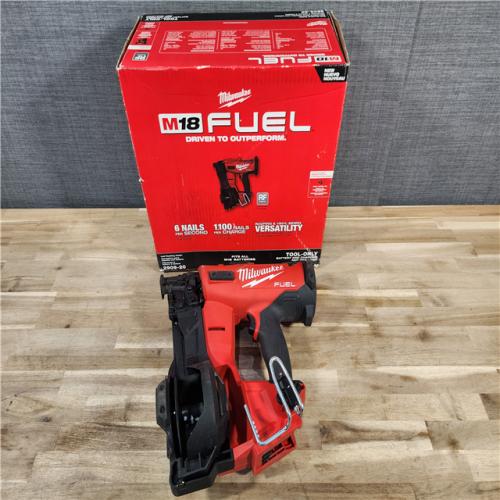 HOUSTON LOCATION - AS-IS M18 FUEL 18-Volt Lithium-Ion Brushless Cordless Coil Roofing Nailer (Tool Only)