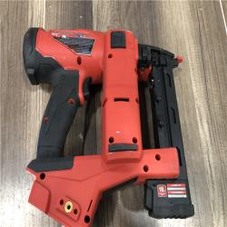 AS-IS Milwaukee FUEL 18-Volt Lithium-Ion Brushless Cordless 18-Gauge 1/4 in. Narrow Crown Stapler (Tool-Only)