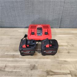 HOUSTON LOCATION - AS-IS (APPEARS LIKE NEW) M18 FUEL Brushless Cordless 21 in. Walk Behind Dual Battery Self-Propelled Mower W/(2) 12.0Ah Battery and Rapid Charger