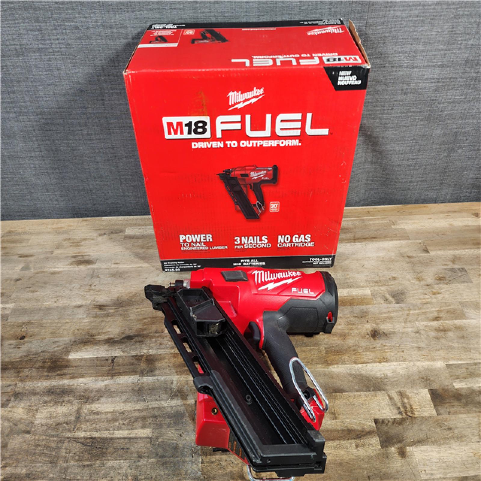 HOUSTON LOCATION - AS-IS M18 FUEL 3-1/2 in. 18-Volt 30-Degree Lithium-Ion Brushless Cordless Framing Nailer (Tool-Only)