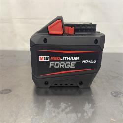 AS-IS- Milwaukee M18 Forge 12 Ah Lithium-Ion Redlithium HD Battery 1 Pc