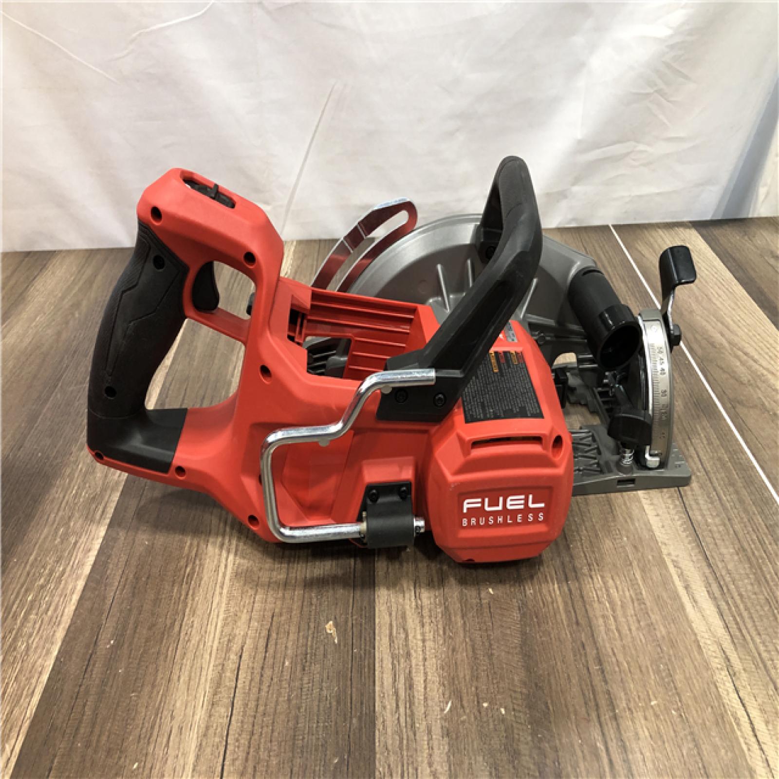 AS-IS Milwaukee FUEL 18V Lithium-Ion Cordless 7-1/4 in. Rear Handle Circular Saw (Tool-Only)