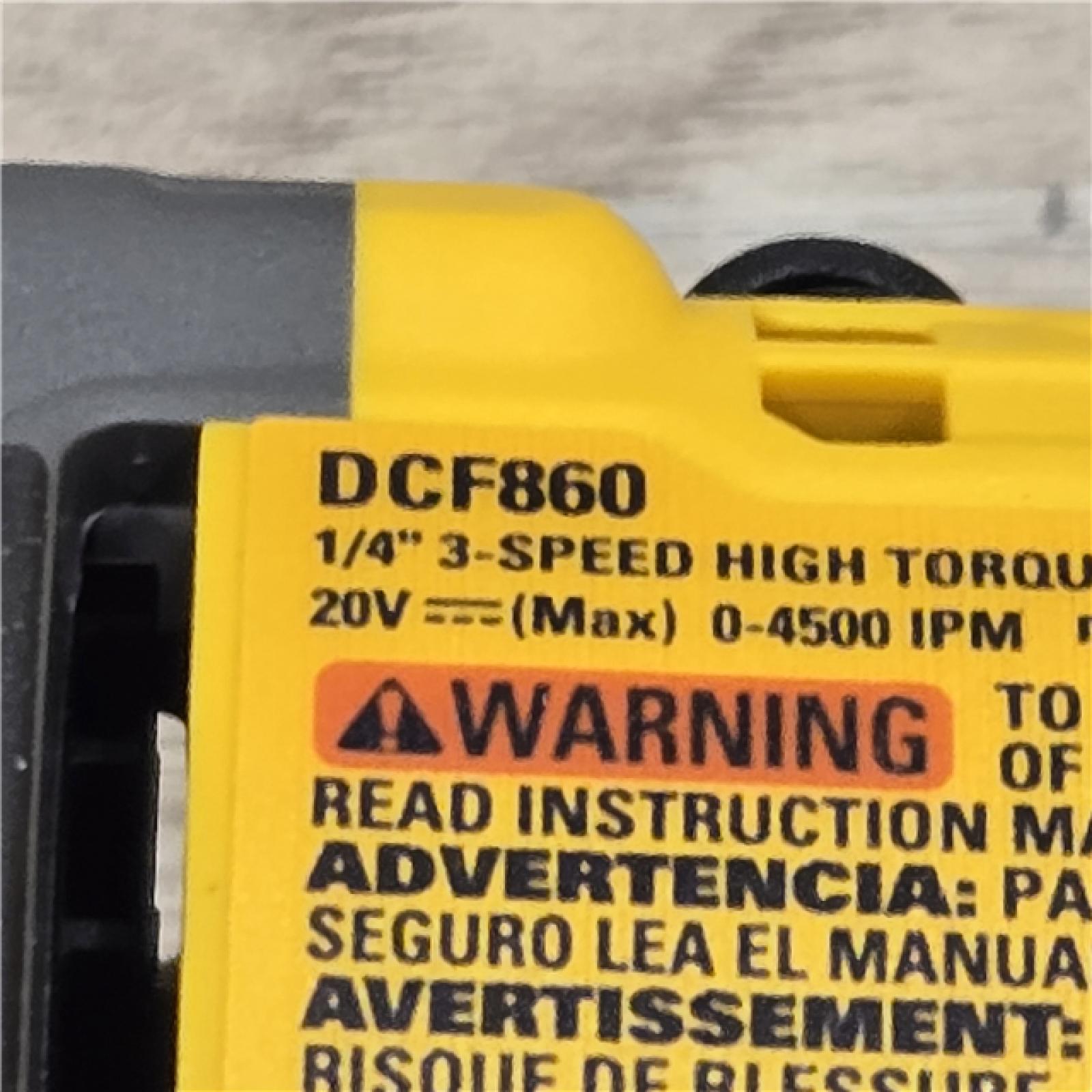 AS-IS DEWALT Shell 20v Max XR Impact Driver (Tool-Only)