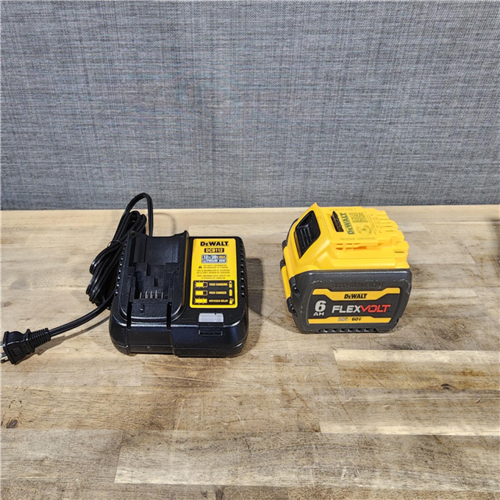 HOUSTON LOCATION - AS-IS FLEXVOLT 60V MAX Cordless Brushless Reciprocating Saw with (1) FLEXVOLT 6.0Ah Battery