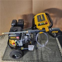 HOUSTON LOCATION - AS-IS DEWALT 3500 PSI 2.5 GPM Cold Water Gas Pressure Washer with  208cc Engine and Surface Cleaner