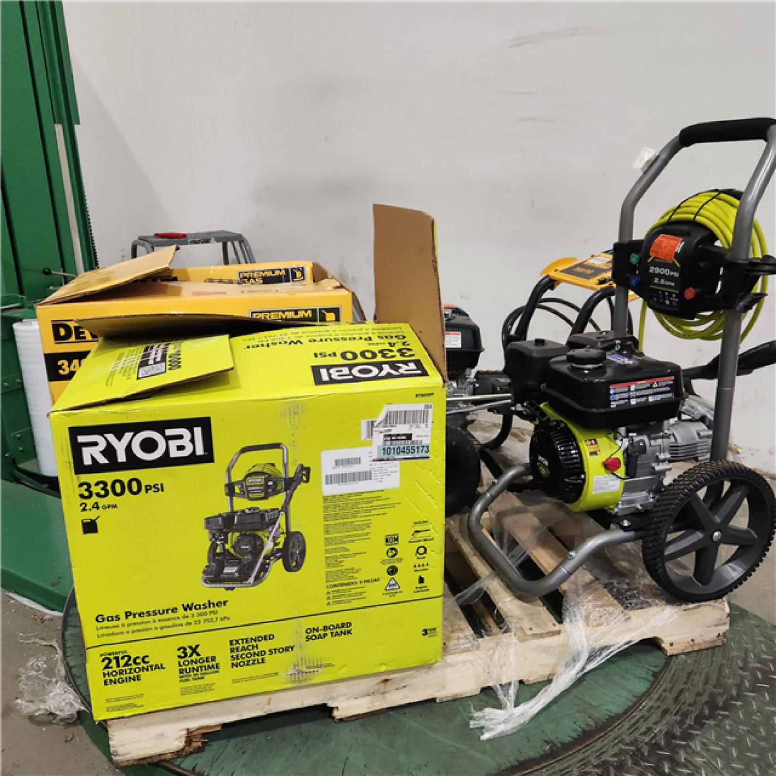 Dallas Location - As-Is GAS PRESSURE WASHER (Lot Of 4)