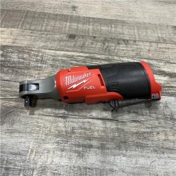 AS-IS Milwaukee FUEL 12-Volt Lithium-Ion Brushless Cordless High Speed 3/8 in. Ratchet (Tool-Only)