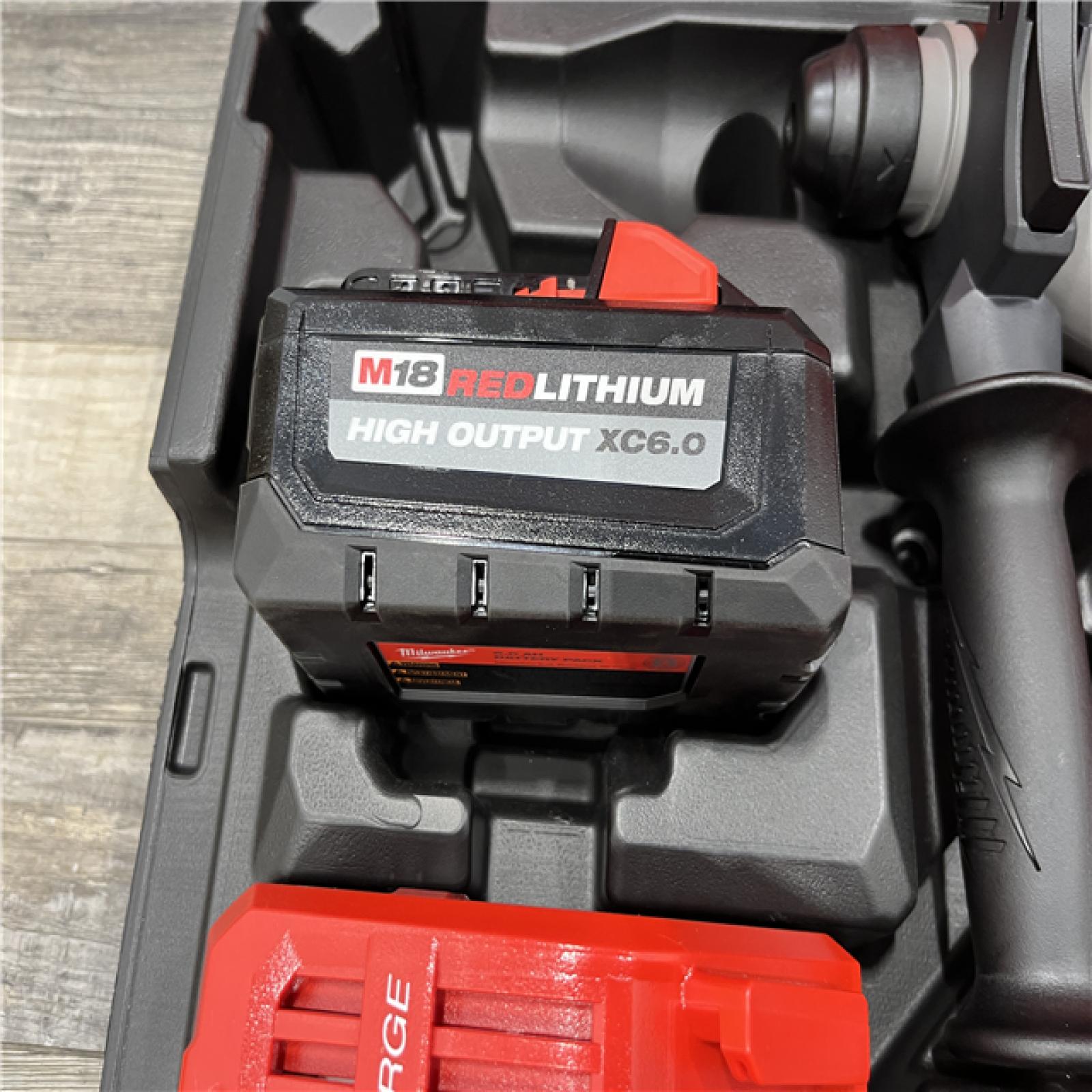 AS-IS Milwaukee FUEL 18V Lithium-Ion Brushless 1 in. Cordless SDS-Plus Rotary Hammer Kit