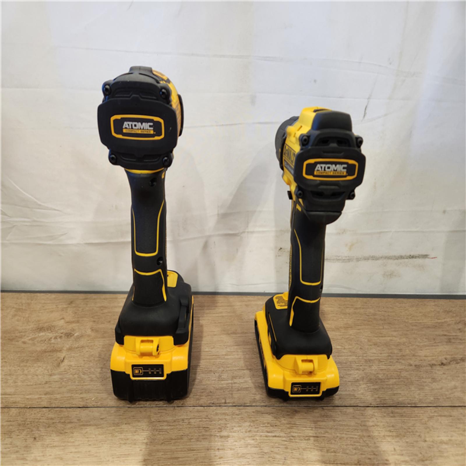 AS-IS- DeWalt 2-Tool Combo Kit W/ (2) BATTERY & CHARGER