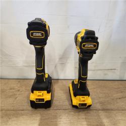 AS-IS- DeWalt 2-Tool Combo Kit W/ (2) BATTERY & CHARGER