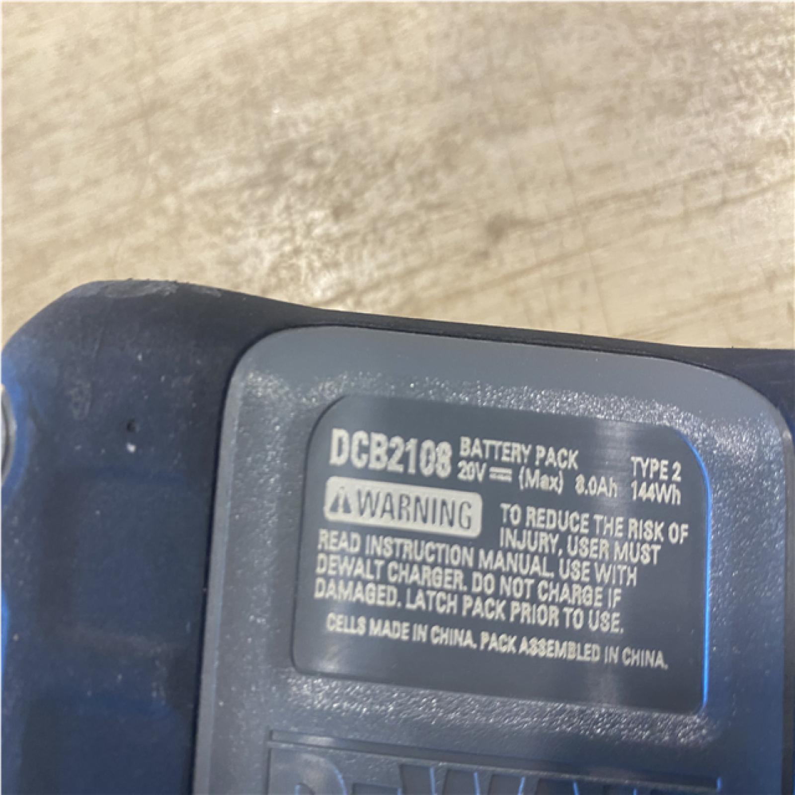 AS-IS DEWALT 20V MAX XR POWER-Pack Lithium-Ion 8.0Ah Battery