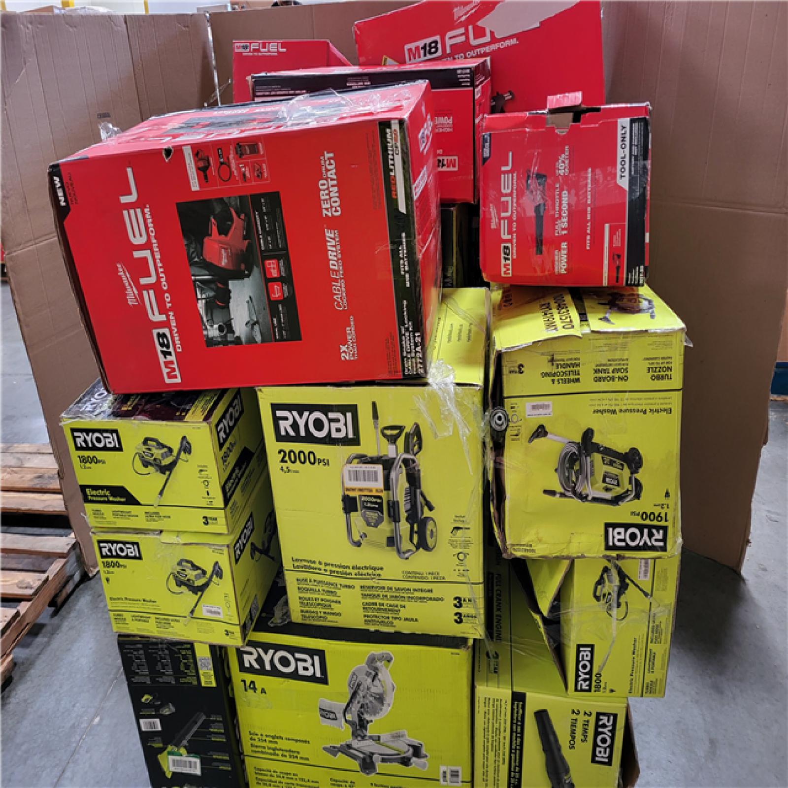 CALIFORNIA AS-IS TOOL PALLET