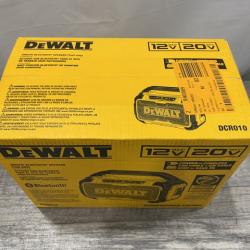 NEW - DEWALT 20V MAX Cordless Bluetooth Speaker (Tool Only)