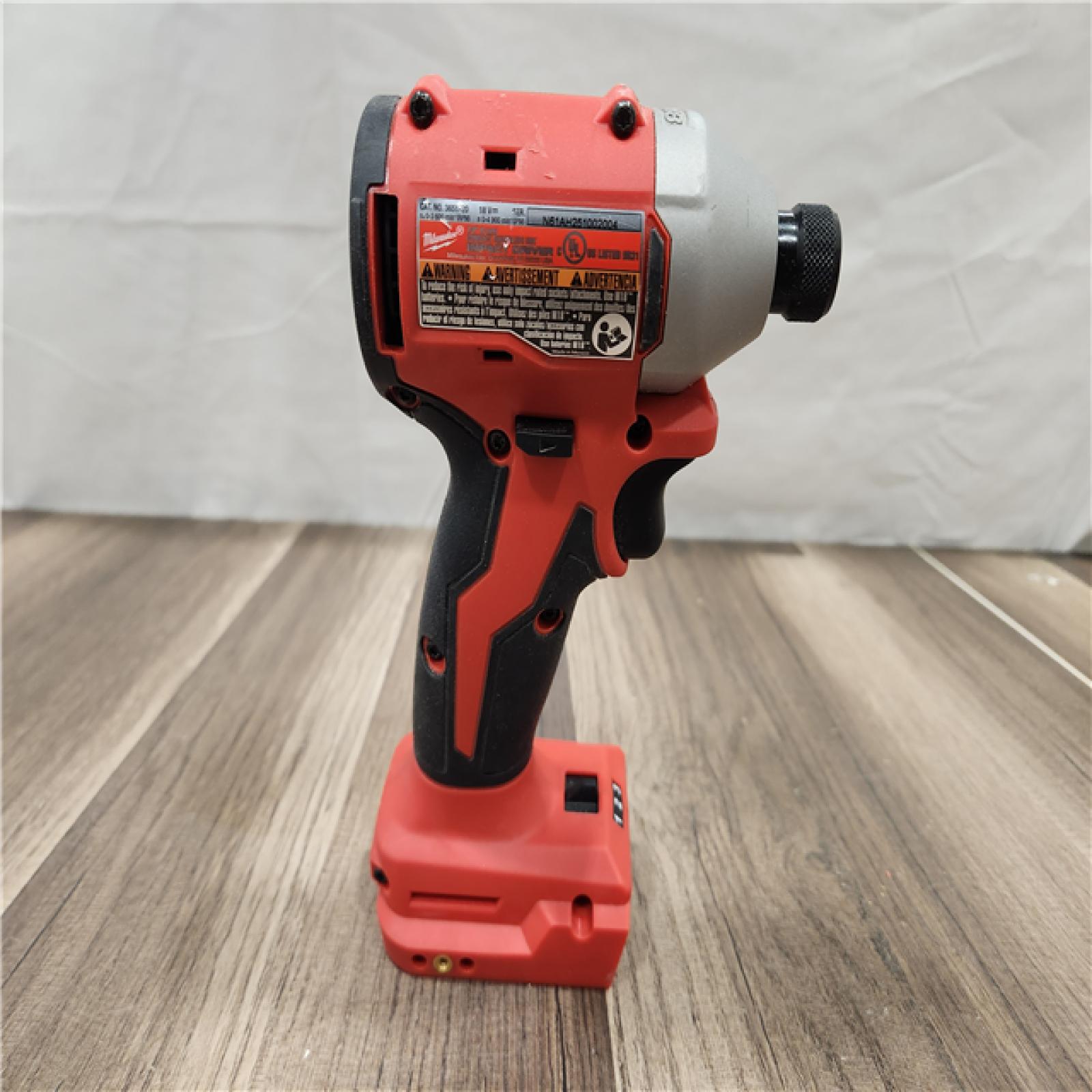 AS-IS- M18 18V Lithium-Ion Compact Brushless Cordless 1/4 in. Impact Driver (Tool-Only)