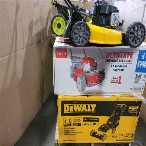CALIFORNIA AS-IS OUTDOOR POWER EQUIPMENT
