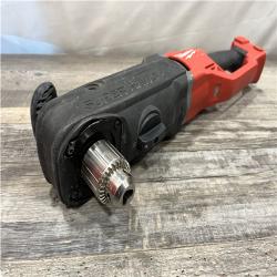 AS-IS Milwaukee FUEL 18V Lithium-Ion Brushless Cordless GEN 2 SUPER HAWG 1/2 in. Right Angle Drill (Tool-Only)