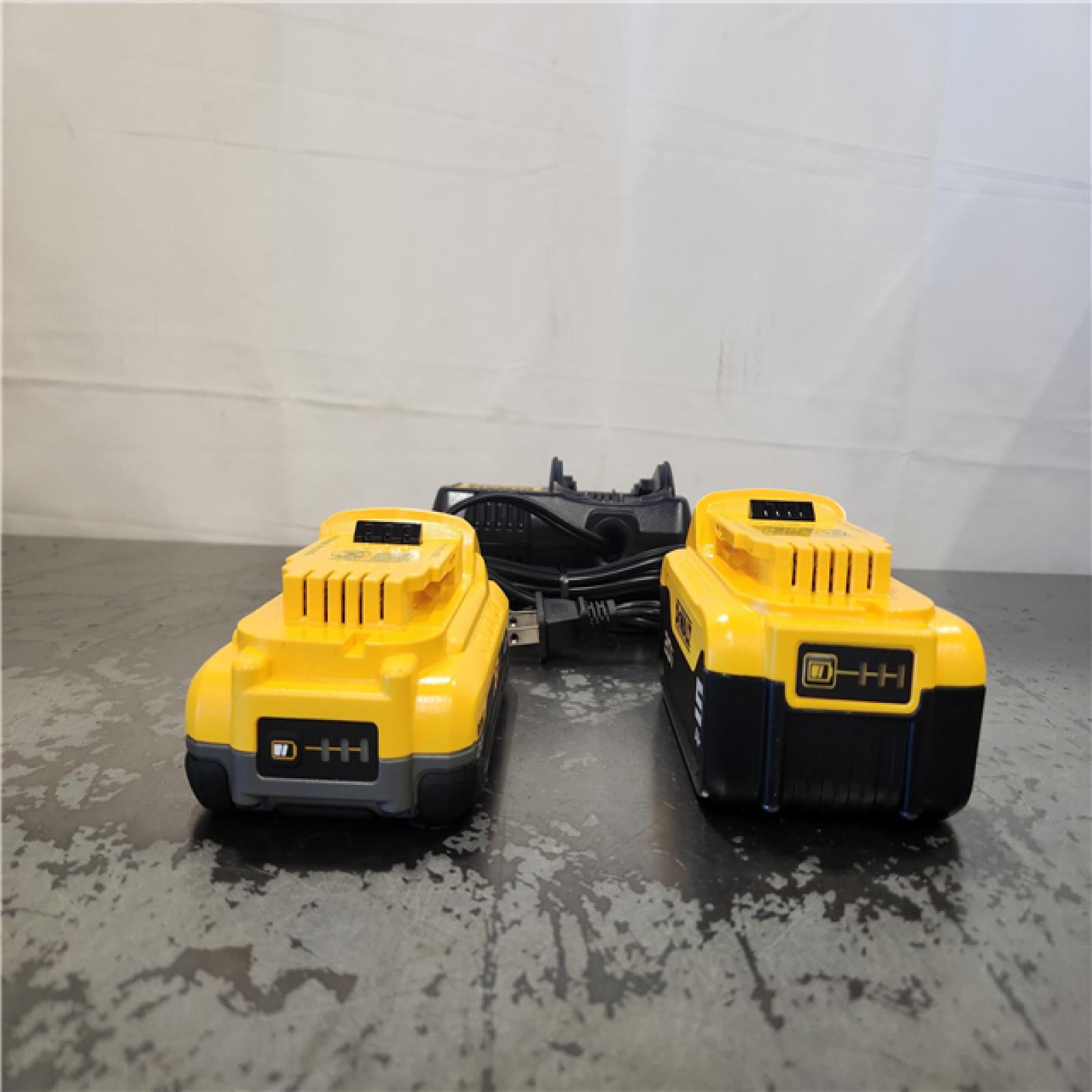 AS-IS- DEWALT 20V MAX Lithium-Ion Starter Kit