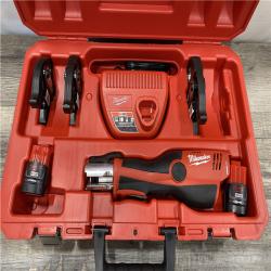 AS-IS Milwaukee 12-Volt Lithium-Ion Force Logic Cordless Press Tool Kit