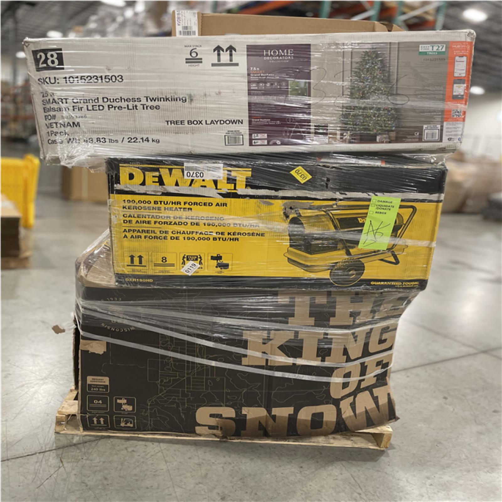 DALLAS LOCATION- AS-IS HOME IMPROVEMENT PALLET