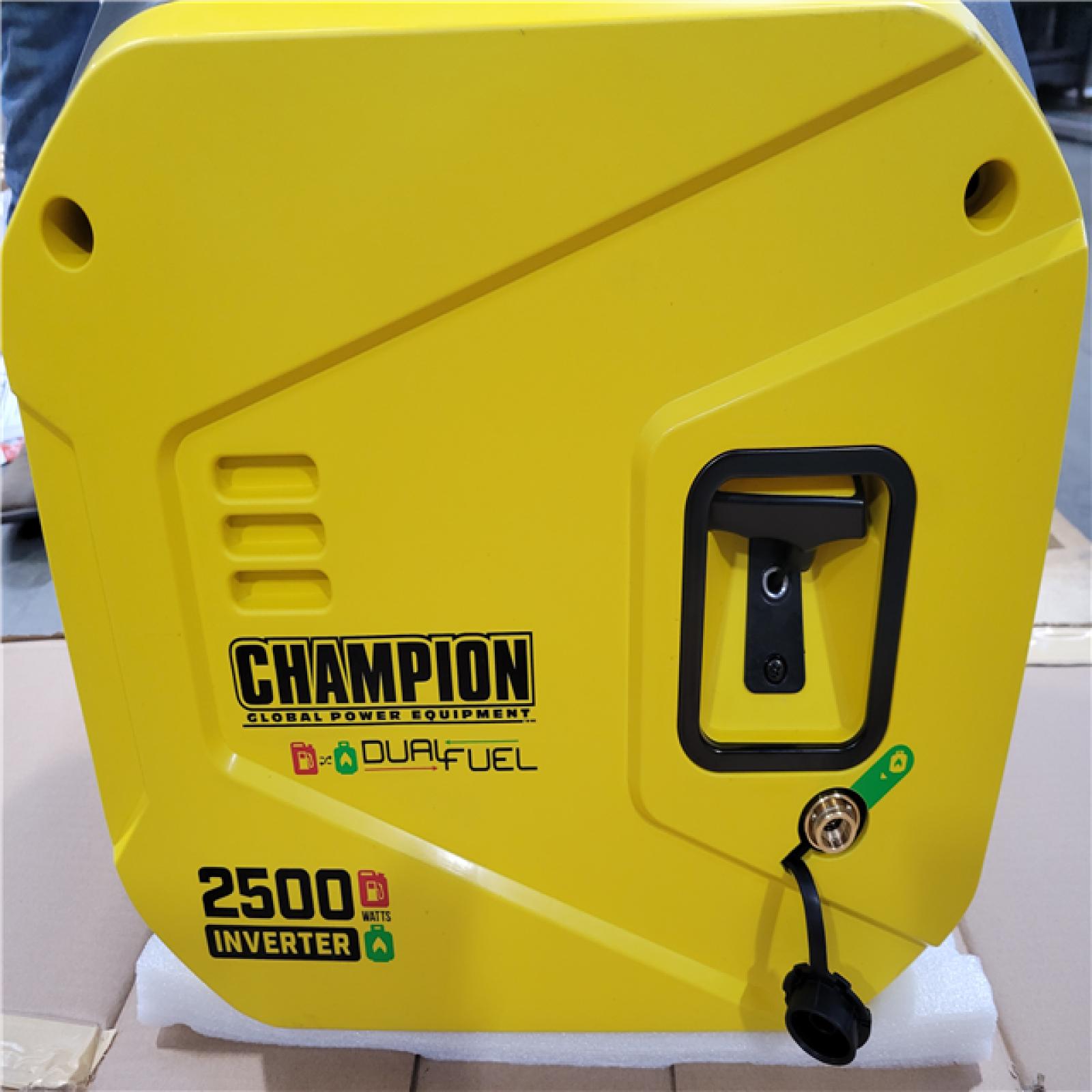 CALIFORNIA AS-IS CHAMPION PORTABLE GENERATOR 2500