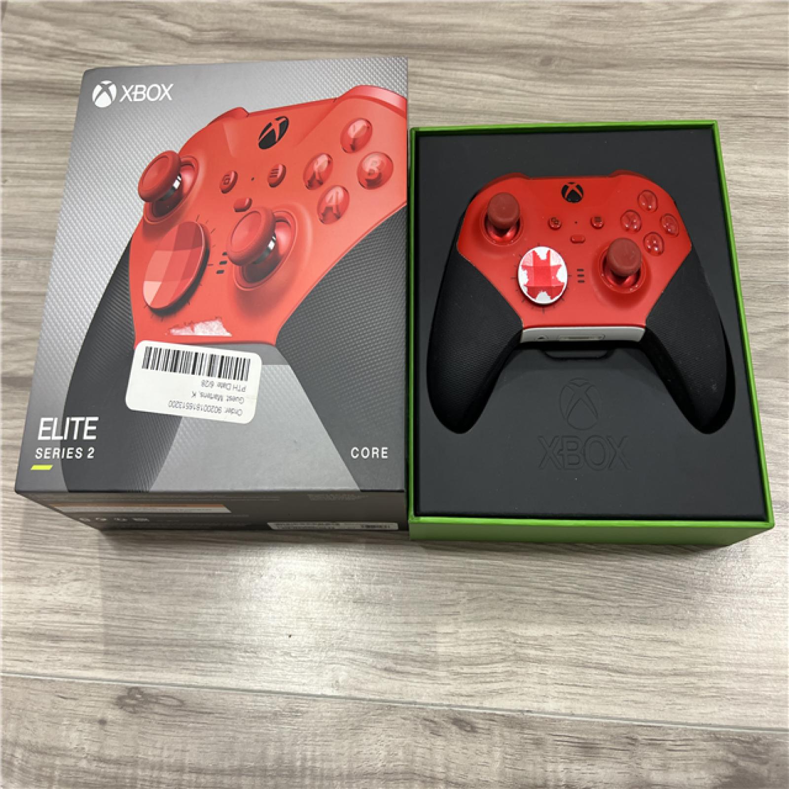 AS-IS Microsoft Xbox Elite Series 2 Core Wireless Controller - Red/Black