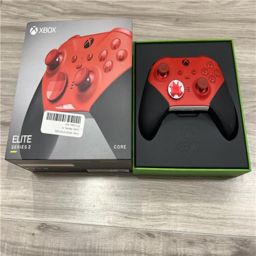 AS-IS Microsoft Xbox Elite Series 2 Core Wireless Controller - Red/Black
