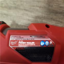 Phoenix Location Appears NEW Milwaukee M18 FUEL 18-Volt Lithium-Ion Brushless Cordless Gen II 16-Gauge Angled Finish Nailer (Tool-Only) 2841-20