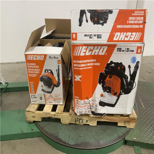 Dallas Location - As-Is Echo Backpack Leaf Blower (Lot Of 4)