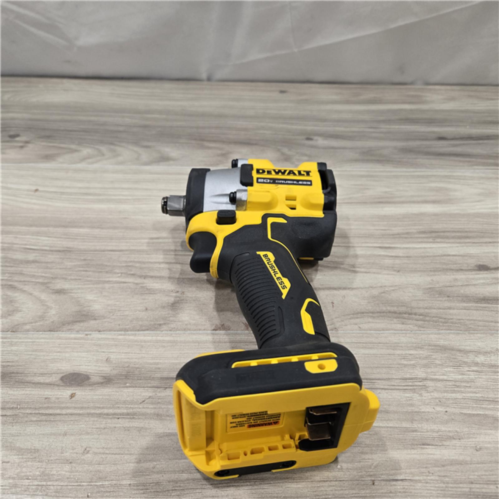 AS-IS DEWALT ATOMIC 20V MAX Cordless 1/2 in. Impact Wrench (Tool Only)