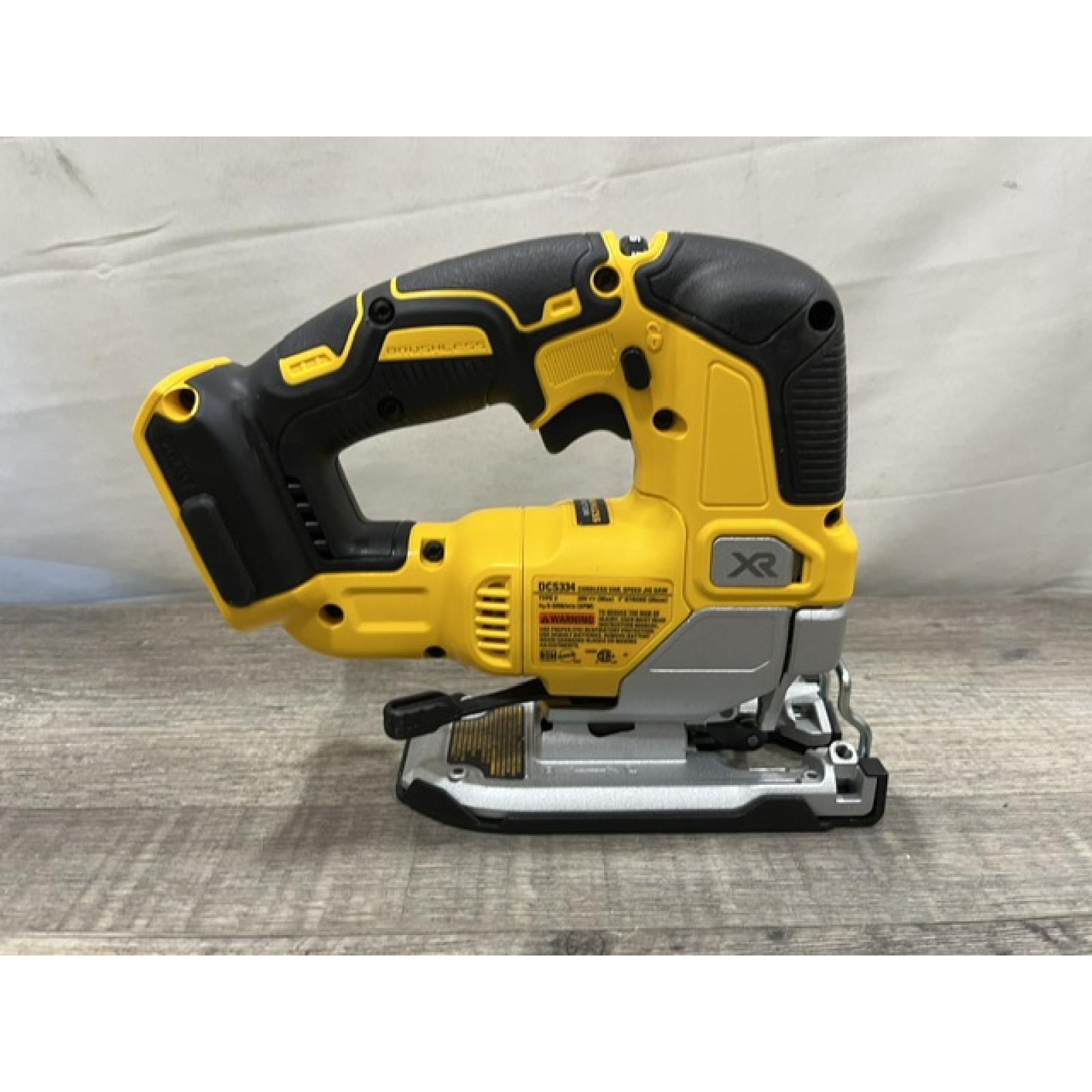 AS-IS DEWALT 20V MAX XR Cordless Brushless Jigsaw (Tool Only)