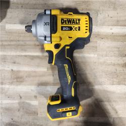 HOUSTON LOCATION - AS-IS DeWalt 20V MAX 1/2 in. Cordless Brushless Mid-Range Impact Wrench W/ BATTERY & CHARGER