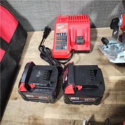 HOUSTON LOCATION - AS-IS MILWAUKEE 7 TOOL COMBO KIT W/ (2) BATTERY & CHARGER