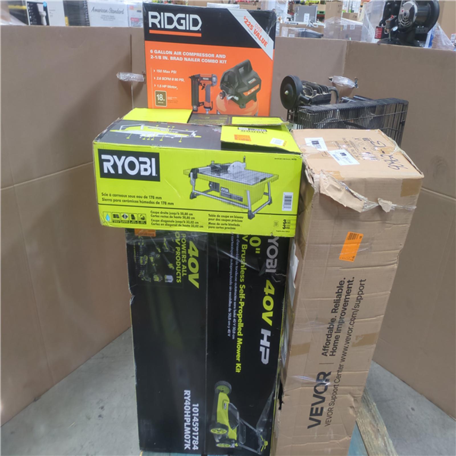 CALIFORNIA AS-IS OUTDOOR POWER EQUIPMENT