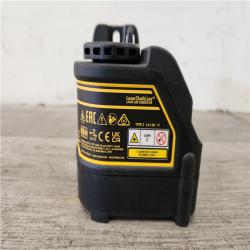 Phoenix Location DEWALT 100 ft. Green Self-Leveling Cross Line Laser Level with (3) AA Batteries & Case