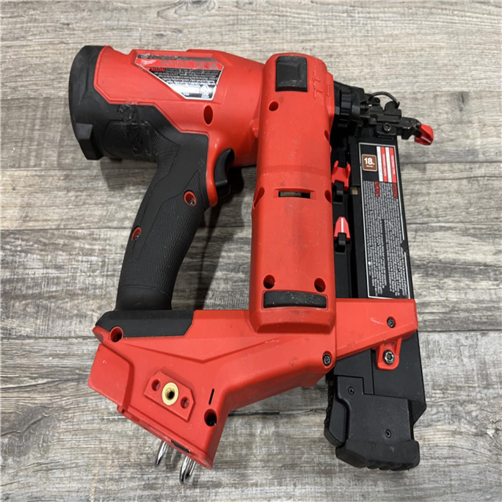 AS-IS Milwaukee FUEL 18-Volt Lithium-Ion Brushless Cordless Gen II 18-Gauge Brad Nailer (Tool-Only)